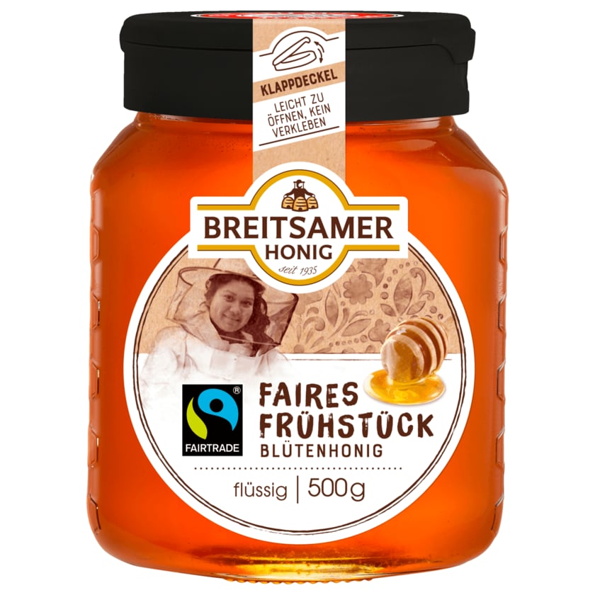 Breitsamer Honig Imkergold Fairtrade der Klassische 500g